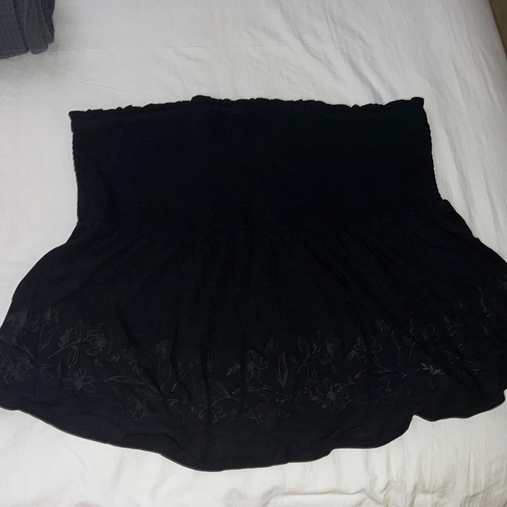 Black tube top